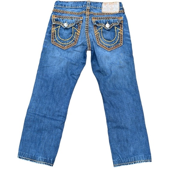Vintage True Religion Jeans Size 34 RICKY SUPER QT Blue - Picture 2 of 9